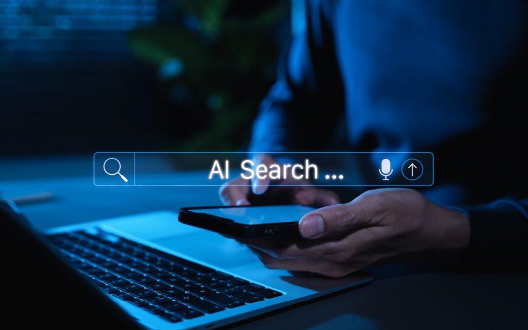 AI-powered search optimization and content strategy helping businesses improve visibility across search engines and AI-driven search platforms